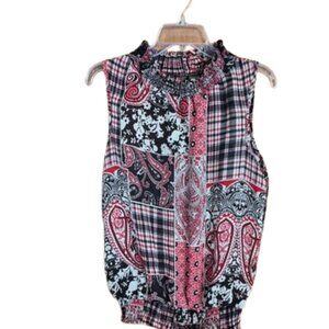 Sere Nade Women's Mock Neckline Sleeveless Size Medium NWOT